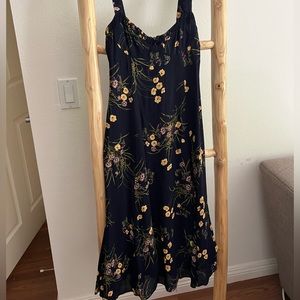 Reformation midi floral dress